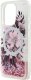 Guess Guess GUHMP16XLFMWTP iPhone 16 Pro Max    6.9" różowy/pink hardcase Liquid Glitter Flower MagSafe 6