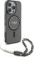 Guess Guess GUHMP16XHGCRELSK iPhone 16 Pro Max  6.9" czarny/czarny hardcase IML Glitter With Pearl Strap MagSafe 3