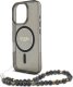 Guess Guess GUHMP16XHGCRELSK iPhone 16 Pro Max  6.9" czarny/czarny hardcase IML Glitter With Pearl Strap MagSafe 5