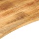 vidaXL Blat biurka, z wycięciem, 120x60x2,5 cm, surowe drewno mango 7