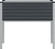 vidaXL Donica ogrodowa, antracytowa, 100x41x90 cm, stal 4