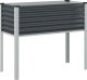 vidaXL Donica ogrodowa, antracytowa, 100x41x90 cm, stal 6