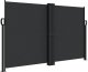 vidaXL Zwijana markiza boczna, czarna, 140 x 600 cm 2