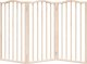 vidaXL Składana bramka zabezpieczająca dla psa, 3 panele, 150 cm 4