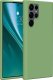 Etteri Nakładka Etteri Silicone Case do Samsung Galaxy S22 Ultra jasnozielona 1