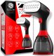 Parownica do ubrań PAROWNICA DO UBRAŃ ŻELAZKO PAROWE STEAMER PAROWY ZESTAW AKCESORIA KLIPS 8w1 1