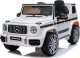 Triton Mercedes AMG G63 dla dzieci Biały + Pilot + MP3 LED + Wolny Start + EVA + Pasy 3