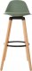 Atmosphera Hoker barowy z oparciem MAXON, 92 cm, kolor zielony 2