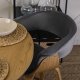 Mebel Elite Krzesło Tapicerowane z Drewna Giętego GARY Dąb Złoty/Szare Nowoczesne Loft 2
