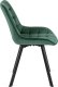 Mebel Elite Krzesło Tapicerowane do Salonu RICK Zielone Welurowe Nowoczesne Loft 9