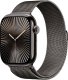 Smartwatch Apple Watch 10 GPS + Cellular 46mm Slate Titanium Milanese Loop S/M Czarny  (MC7R4QF/A) 1