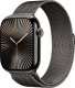 Smartwatch Apple Watch 10 GPS + Cellular 46mm Slate Titanium Milanese Loop M/L Czarny  (MWYW3QF/A) 1