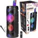 Głośnik Media-Tech MEDIA-TECH FUNBOX KEG PRO Power audio głośnik Bluetooth 5.0+EDR funkcja karaoke RMS 50W PMPO1400W FM Radio wyśiwietlacz dwa głośnik 1