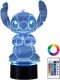 Lampka biurkowa Creative Lampka Nocna Dla Dzieci Lilo I Stich 3D Led 1
