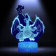 Lampka biurkowa Creative Lampka Nocna Biurkowa Dla Dzieci Charizard Pokemon Go Podświetlany + Pilot 5
