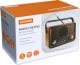 Głośnik Hykker Radio RETRO z Bluetooth, USB i czytnikiem kart 5