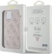 Guess Guess GUHMP12MG4GFRP iPhone 12/12 Pro 6.1" różowy/pink hardcase 4G Collection Leather Metal Logo MagSafe 16