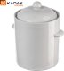 Kadax KADAX Beczka Garnek Do Kiszenia Z Kołnierzem 2,5L 3
