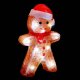 Dekoracja świąteczna Fééric Lights and Christmas Dekoracja świąteczna LED, ludzik z piernika, 21 cm 2