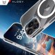 Alogy Etui do Apple iPhone 16 Pro Max obudowa Alogy Anti-Shock Hybrid Case do MagSafe Przezroczyste 5