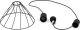 Lampa wisząca TK Lighting LAMP PENDANT MODESTO 29.5 GU10 10W 6