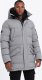 Kurtka męska Ombre Długa męska kurtka parka ze strukturalnej tkaniny  szara V2 OM-JALJ-0201 M 4
