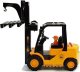 LeanToys Wózek Widłowy na Baterie Pomarańczowy 3