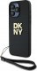 DKNY DKNY DKHCP16XPBSWSK iPhone 16 Pro Max 6.9" black/black hardcase Wrist Strap Stock Logo 1