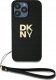 DKNY DKNY DKHCP16XPBSWSK iPhone 16 Pro Max 6.9" black/black hardcase Wrist Strap Stock Logo 2
