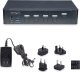 Przełącznik StarTech StarTech P4AD122-KVM-SWITCH przełącznik KVM Możliwości montowania w stelażu Czarny 6
