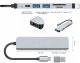 HUB USB Bounn Hub 6w1 USB-C HDMI 4K30hz USB C USB3.0 USB2.0 + SD/TF 2