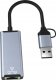Karta sieciowa Bounn Adapter USB/TYPE C Ethernet 100Mbps 8