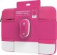 Etui Pantone Bundle Sleeve + mouse pink 2