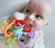 Woopie WOOPIE BABY ZABAWKA SENSORYCZNA GRZECHOTKA GRYZAK 2w1 3