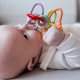 Woopie WOOPIE BABY ZABAWKA SENSORYCZNA GRZECHOTKA GRYZAK 2w1 4