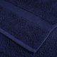 vidaXL Ręczniki premium SOLUND, 4 szt., granatowe, 100x200 cm 6