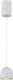 Lampa wisząca V-TAC Oprawa Zwieszana V-TAC LED 8,5W 100cm Regulowana, Dotykowy włącznik Szara VT-7795 3000K 850lm 1