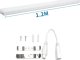 Lampa sufitowa Aigostar  Listwa led 1.2m 40W plafon z bezcieniowym łączeniem biały neutralny Listwa led 1.2m 40W plafon z bezcieniowym łączeniem biały neutralny 3