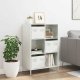 vidaXL vidaXL Szafka, biała, 68x39x103,5 cm, stal 3