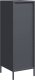 vidaXL vidaXL Szafka, antracytowa, 39x35x103,5 cm, stal 7