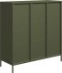 vidaXL vidaXL Szafka, oliwkowa, 101,5x39x103,5 cm, stal 7