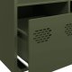 vidaXL vidaXL Szafka, oliwkowa, 101,5x39x103,5 cm, stal 9