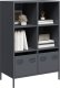 vidaXL vidaXL Szafka, antracytowa, 68x39x103,5 cm, stal 1