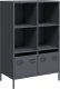 vidaXL vidaXL Szafka, antracytowa, 68x39x103,5 cm, stal 2