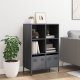 vidaXL vidaXL Szafka, antracytowa, 68x39x103,5 cm, stal 3