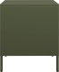vidaXL vidaXL Szafki nocne, 2 szt., oliwkowa zieleń, 35x39x43,5 cm, stal 6
