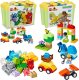 LEGO Pudełko w Kształcie Klocka z Autami i Ciężarówkami 10439 1
