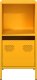 vidaXL Szafka, musztardowa, 35x39x73,5 cm, stal walcowana na zimno 4