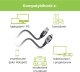 Techly Kabel sieciowy USB-A na Gigabit Ethernet RJ45 3m 9