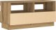 vidaXL Szafka pod TV z oświetleniem LED, dąb artisan, 80x35x40 cm 8